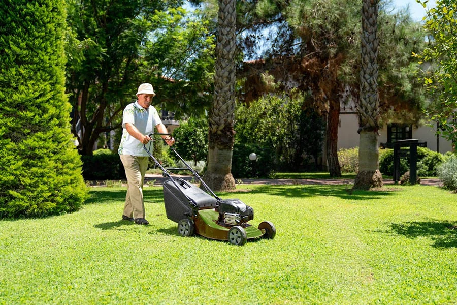 top rated battery operated lawn mowers